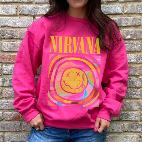 nirvana sweatshirt girls.